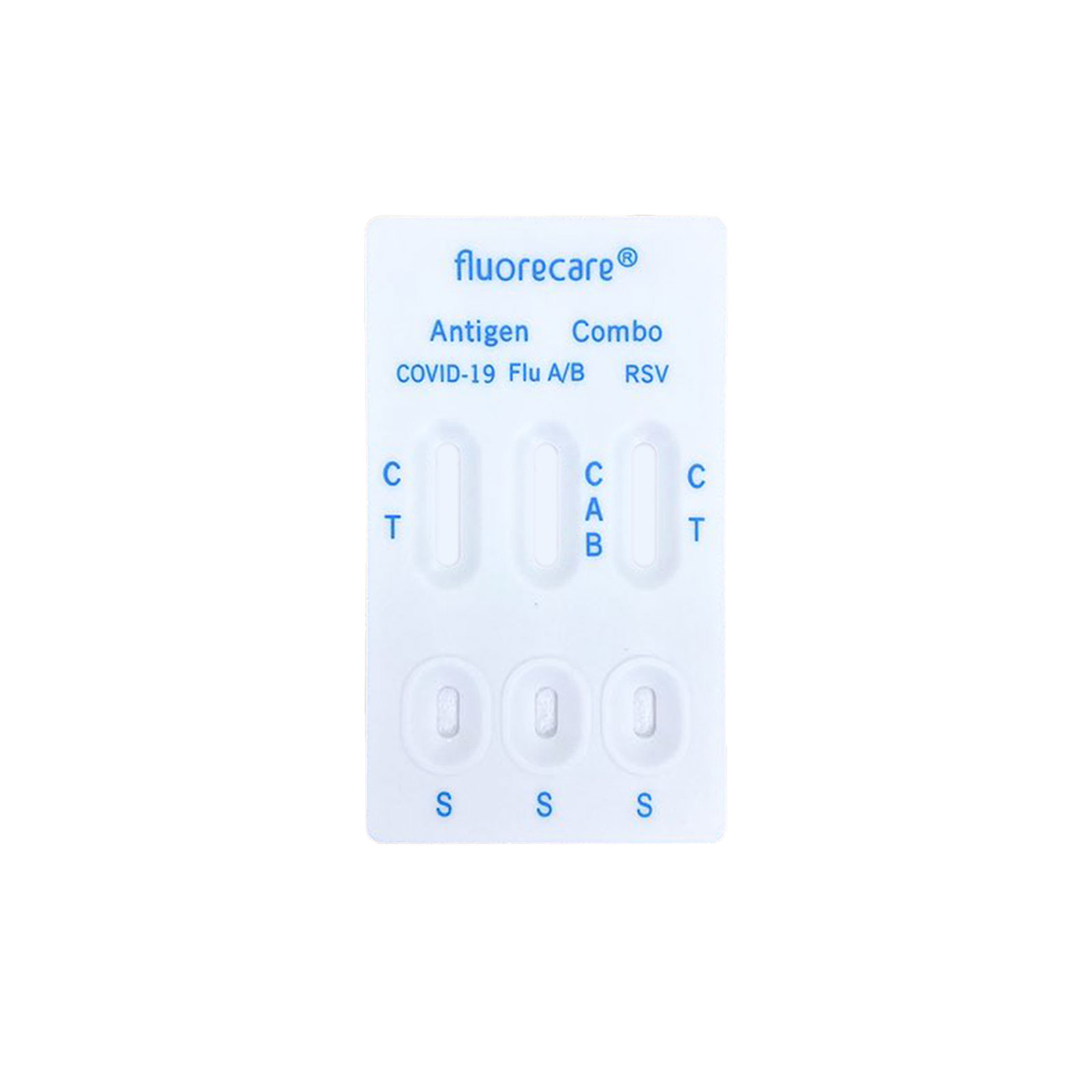 Fluorecare-1er-Selbsttest-Testkasette blank